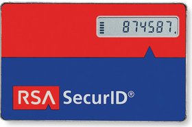 An RSA SecurID authentication token