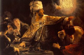 Rembrandt_-_Belshazzar's_Feast_-_WGA19123