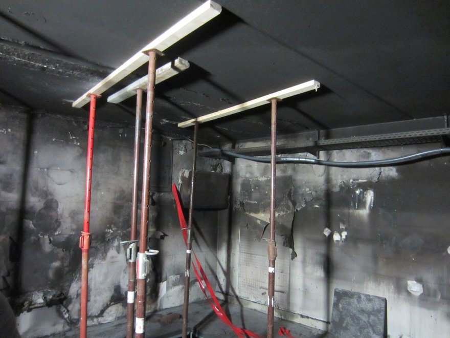 Modular data center survives arson attack 