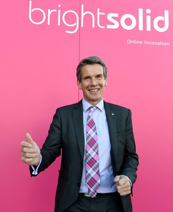 Richard Higgs, CEO of Brightsolid