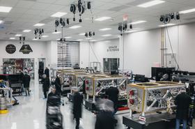 The Lightning satellite bus production line