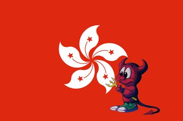 root bsdflag of hong kong