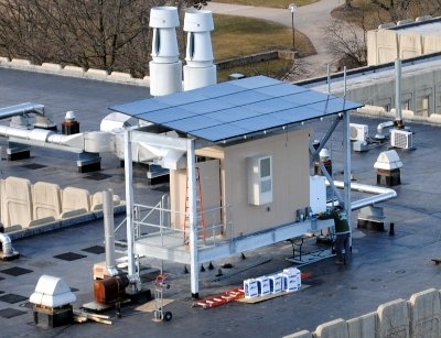 Parasol data center at Rutgers University. Courtesy of Rutgers.