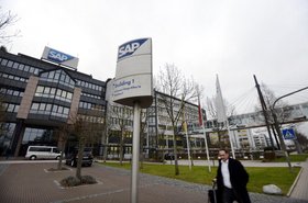 Corporate headquarters of SAP AG in Walldorf, Germany