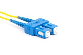 Single mode fiber optic patch cable