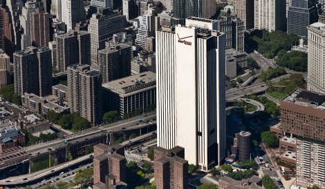 Sabey's Intergate.Manhattan data center tower in New York City