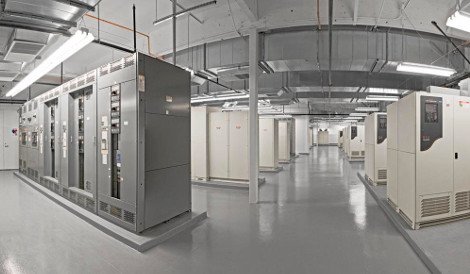 Electrical gear at a data center (does not include any products mentioned in the article)