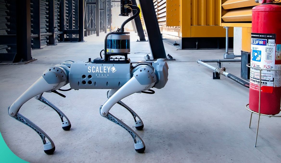 Scala Data Centers está probando un perro robot para inspecciones