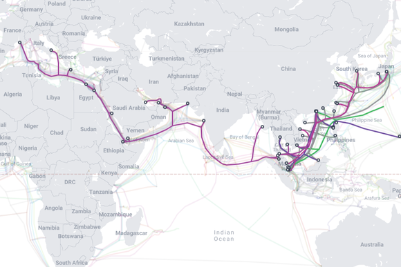 Vietnam subsea cables