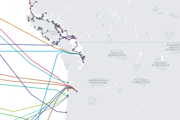Washington subsea cables