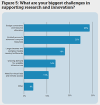 What are your biggest challenges in supporting research and innovation?