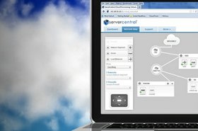 ServerCentralÔÇÖs cloud web portal has drag-and-drop capabilities