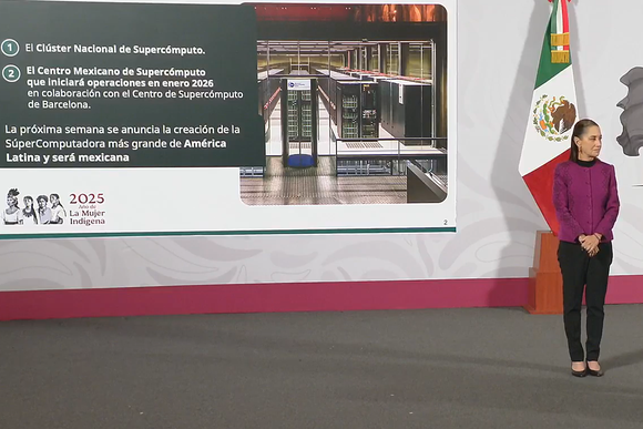 Sheinbaum supercomputadora mexico