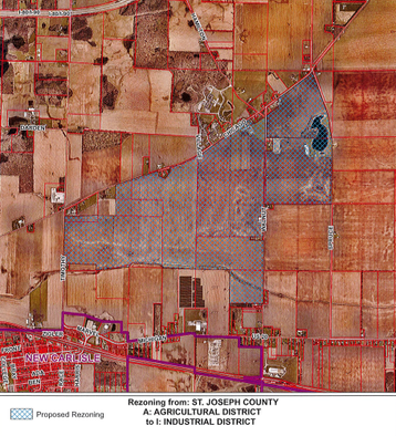 St. Joseph County rezoning Spruce Road