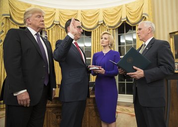 Steven Mnuchin's swearing in