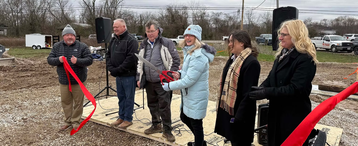 Strata expense ribbon cuttin