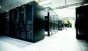 A SunGard data center. Source: SunGard Facebook page