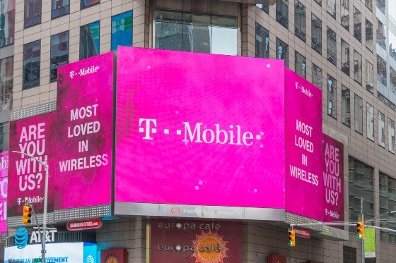 T-Mobile sign