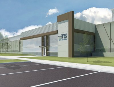 A rendering of a T5 data center in Hillsboro, Oregon