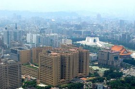 Taipei, capital of Taiwan - the country will host Alcatel-Lucent's new data center. Courtesy of Creative Commons.