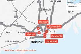 TelecityGroupÔÇÖs Helsinki data center sites (existing and under construction)