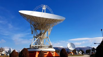 Telespazio’s Fucino ground station italy - Intelsat