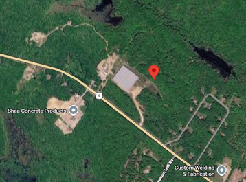 The proposed location of the data center in Nottingham, New Hampshire proposed by Tom Moulton