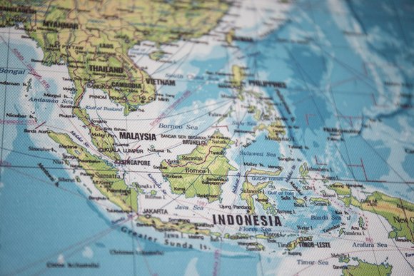 South East Asia map
