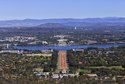 Aerial view of Canberra, Australian Capital Territory