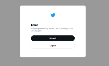 Twitter outage