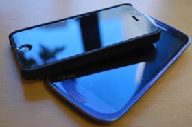 Two smart phones