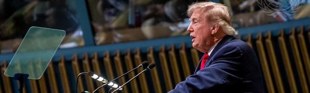 President of the United States, Donald Trump, addresses the general debate of the General Assembly's eighty-first session.