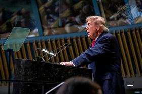 President of the United States, Donald Trump, addresses the general debate of the General Assembly's eighty-first session.