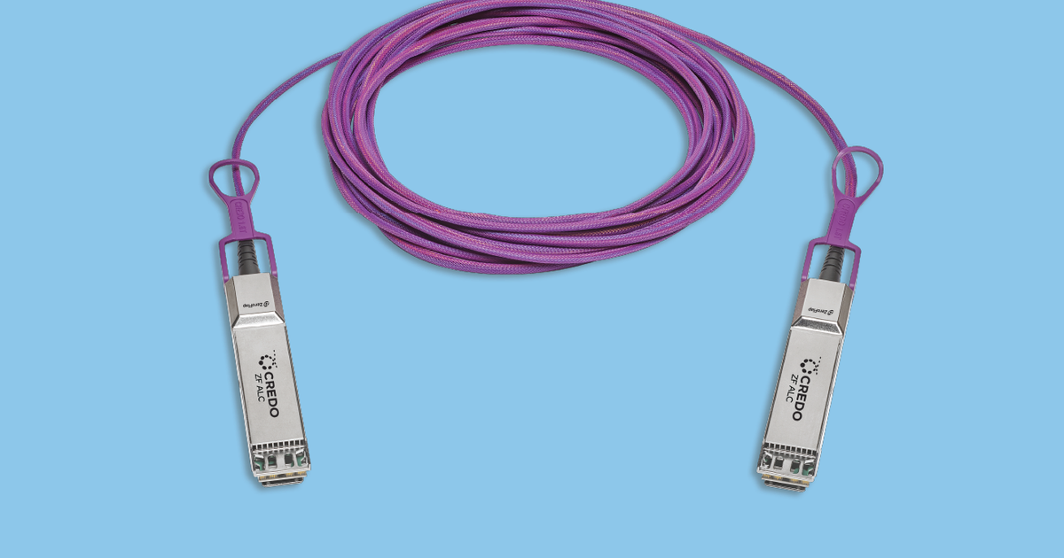 Credo pushes past copper limits with 1.6T optical cable