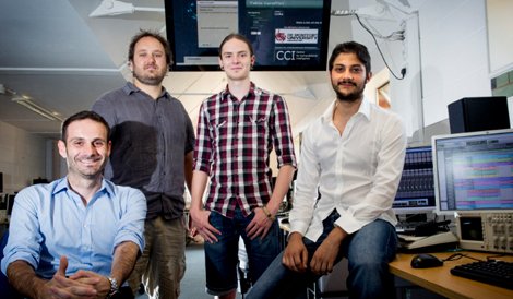The team from the University of Leicester