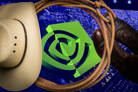 Nvidia cowboy graphic