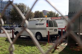 Verizon van