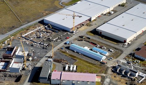 The Verne Global data center in Iceland, just one GreenQloud operates out of