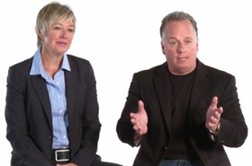 ViaWest founders Nancy Phillips (COO and director) and Roy Dimoff (CEO and chairman).