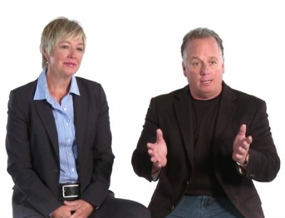 ViaWest founders Nancy Phillips (COO and director) and Roy Dimoff (CEO and chairman).