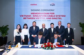 Viettel and Singtel sign VTS cable