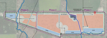 Wheatland County Diode Ventures data center phased construction plan