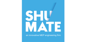 White on Blue Shumate Logo (with motto) (2)-1 (1)