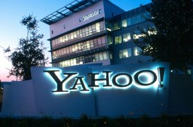 A Yahoo! corporate building