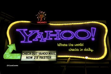 The Yahoo billboard