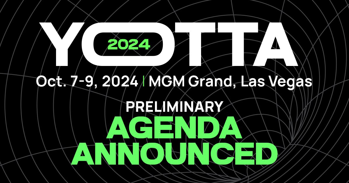 Yotta announces preliminary agenda and first 100 speakers - DCD