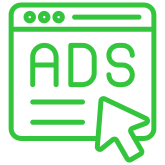 advertising icons - work with us site