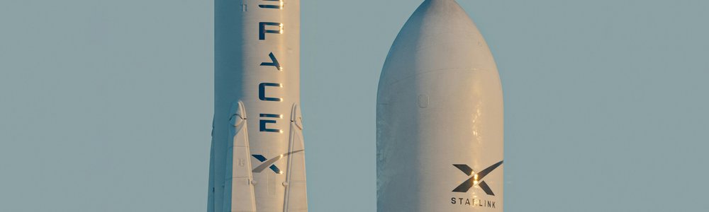 A SpaceX rocket soaring in the sky