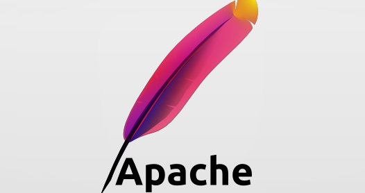 Apache web Server. Apache2 logo. Apache logo.