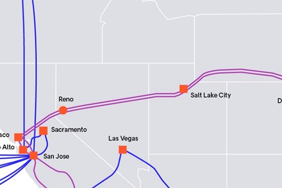 Arelion Denver to San Francisco Bay Area